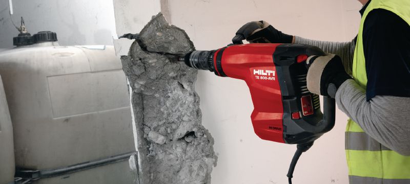 TE-SX FW Yassı duvar keskileri Beton ve tuğla duvarlarda gerçekleştirilen hassas yıkım işleri için ultra sağlam TE-S yassı duvar keskileri Uygulamalar 1