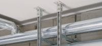 HST2-R BW Takoz dübeli Çatlaklı betonda günlük statik yükler için yüksek performanslı takoz dübeli (A4 paslanmaz çelik, büyük pullu) Uygulamalar 4