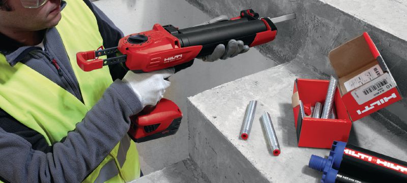HIT-HY 170 Kimyasal dübel Hem beton hem de duvarda filiz ekimi ve ankrajlama işleri için onaylanan yüksek performanslı enjekte edilebilir hibrit kimyasal dübel Uygulamalar 1