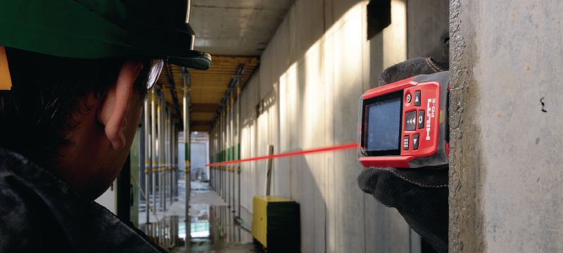 PD-E Lazer metre 200 m'ye kadar ölçümler için, entegre vizörlü dış mekân lazermetresi Uygulamalar 1