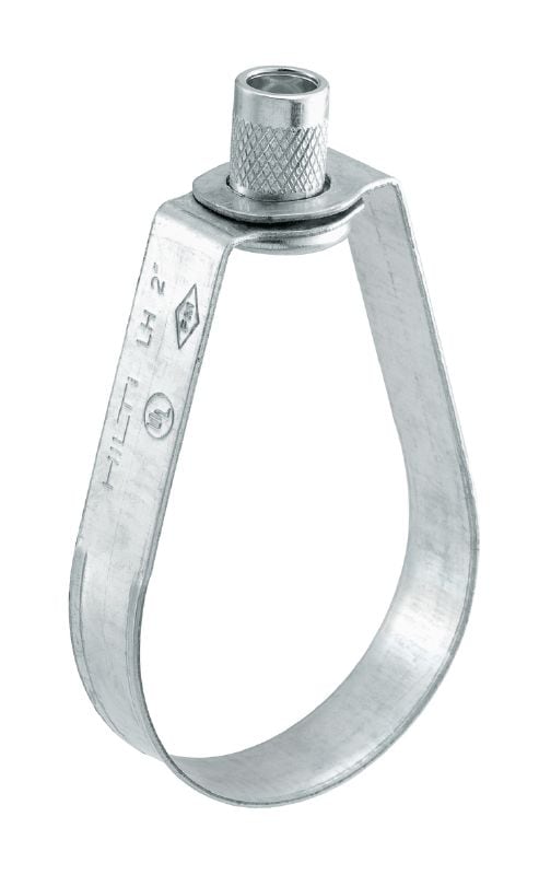 LH Sprinkler Döngüsü Askısı Yangın sprinkleri uygulamaları için FM ve UL onaylı galvanizli sprinkler hattı askısı