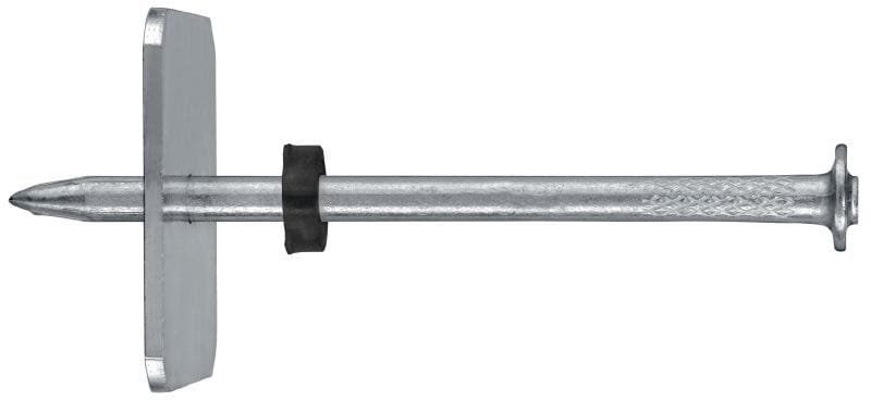 X-C P8S Concrete nails with washer Barutlu çivi çakma tabancaları kullanarak betona tespit için, çelik pullu, yüksek kalitede tek çivi