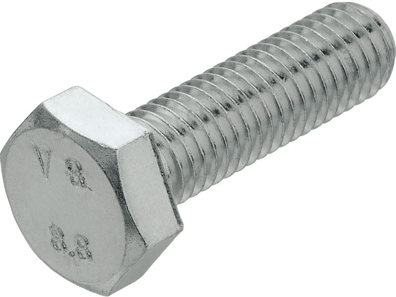 DIN 933 A4 altıgen vida DIN 933 ile uyumlu, paslanmaz çelik (A4) altıgen başlı cıvata
