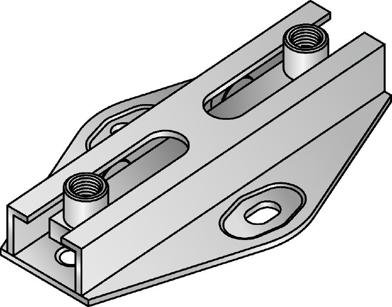MRG-R Çift makaralı konektör (A4 paslanmaz çelik)