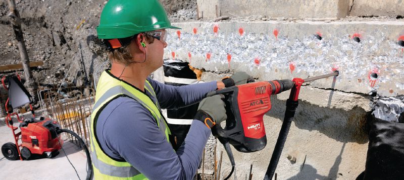 HIT-HY 200-R Kimyasal dübel Filiz ekimi bağlantıları ve ağır ankrajlama için üstün performanslı hibrit kimyasal dübel Uygulamalar 1