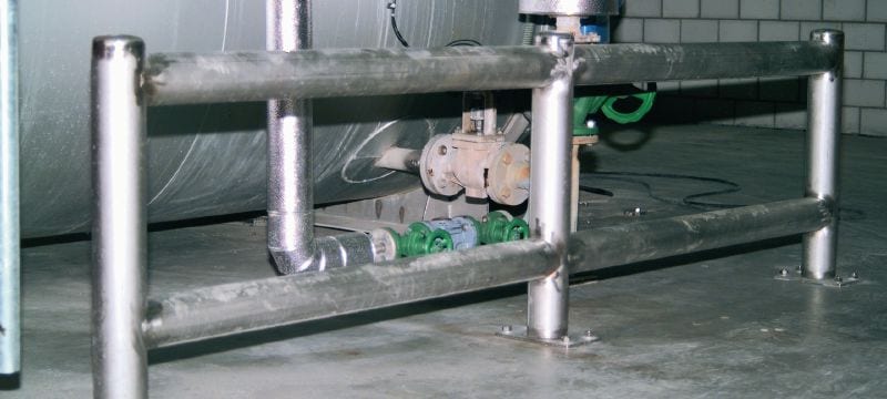 HST2 Takoz dübeli Çatlaklı betondaki günlük statik ve sismik yükler için yüksek performanslı takoz dübeli (karbonlu çelik) Uygulamalar 1