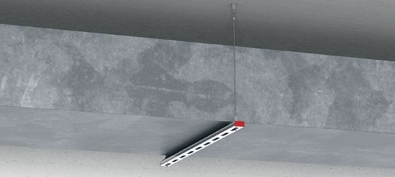 MW-CL Kanal kilidi Trapez montajı sırasında desteği tel halata sabitlemek için ayarlanabilir kanal kilidi Uygulamalar 1