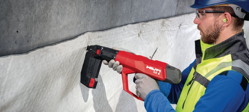 X-U MX Çelik/beton (universal) çivileri (şeritli) Barutlu çivi çakma tabancaları kullanarak betona ve çeliğe tespit için yüksek performanslı şeritli çivi Uygulamalar 1