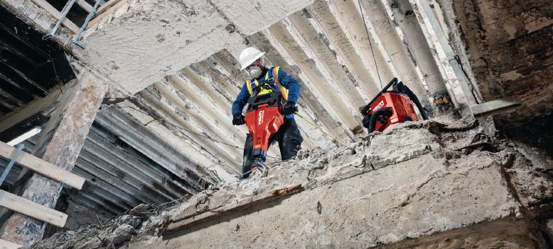 TE 2000-22 Akülü kırıcı Beton kırma ve diğer yıkım işleri için güçlü ve hafif akülü kırıcı (Nuron akü platformu) Uygulamalar 1