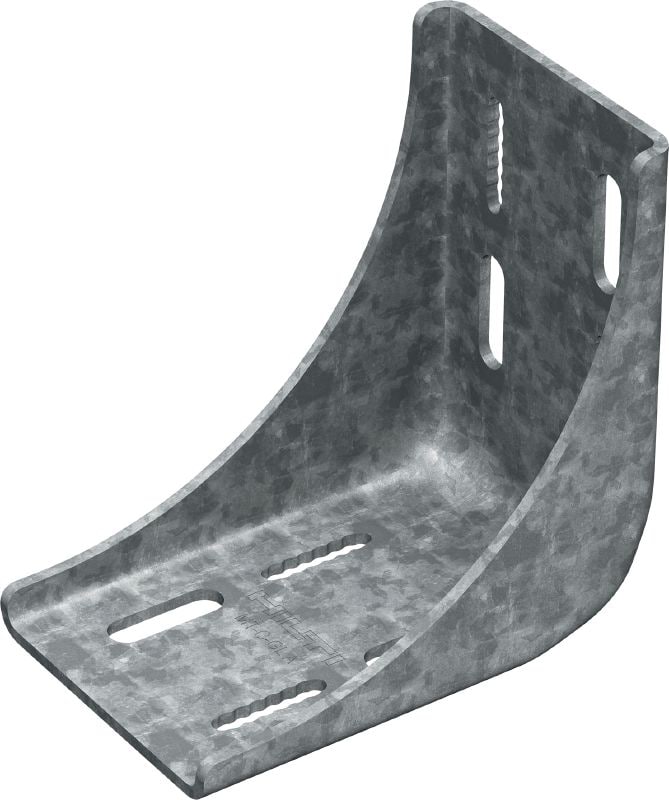 MT-C-GL A OC Açılı köşebent 3D yüklere maruz kalan ağır yük tipi MT ana kiriş yapıları için ayarlanabilir, mesnetli açılı köşebent; düşük kirlilik düzeyindeki dış mekanlarda kullanıma yöneliktir