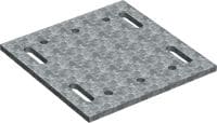 MT-P-GXL S1 OC Sandviç plaka Ana kiriş yapılarının çelik kirişlere sabitlenmesi için ağır yük tipi sandviç plaka; düşük kirlilik düzeyindeki dış mekanlarda kullanıma yöneliktir