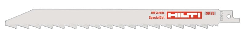Hafif beton için tilki kuyruğu testere bıçakları Gözenekli beton ve blok (215 mm kalınlığa kadar) kesim işleri için üstün performanslı tilki kuyruğu testere bıçağı